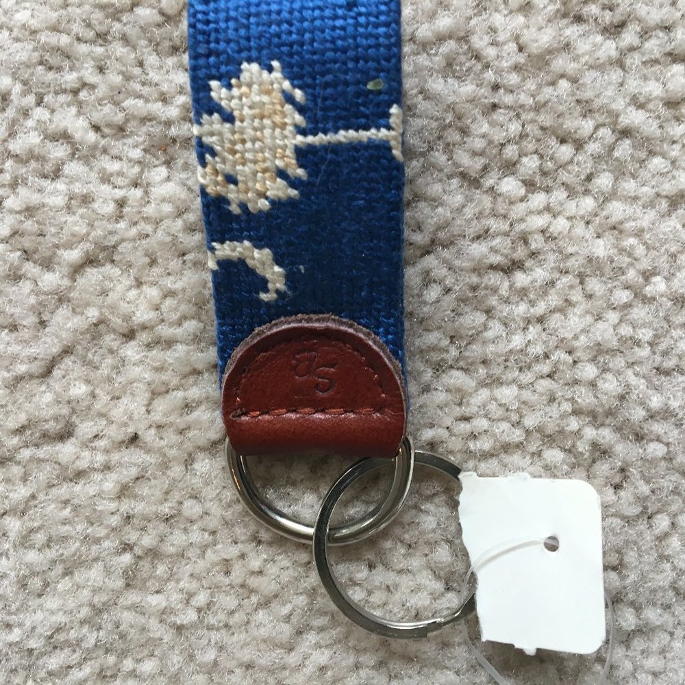 Smathers & Branson embroidered key fob Palmetto